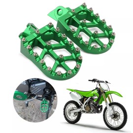 JFG RACING Dirt Bike Foot Pegs Footpegs Pedals For KLX140/140L 2008-2024 KLX140G 2017-2024