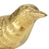 Creative Co-Op Cast Aluminum Bird Accent Decor, Gold