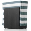 Napkin Holder Black Wooden - Wooden Black Napkin Holder for