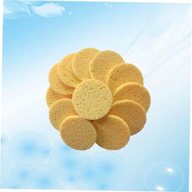 FOMIYES 2sets Cotton Pads for Face Makeup Remover Pads Reusable Soft Makeup Sponges Round 20pcs*2
