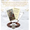 St Michael Bracelet - with St Michael Prayer Card, The