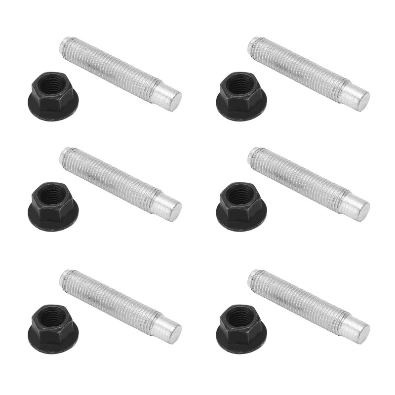 Exhaust Manifold Studs Nuts Kit 902370029 Replacement for Subaru IMPREZA