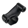 NICECNC Black Aluminum Motorcycle Exhaust Bracket Mount Hanger Muffler Bracket