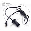 LCMLA Salt Lamp Cord with 6 Pcs 15W Bulbs 5