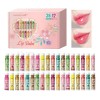 Set De Bálsamos Labiales 36 Unidades/caja, Cuidado Labial Hi