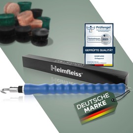 Heimfleiss® Draht Driller Drillapparat mit aut. Rücklauf - Universal Drahtbinder Rödelzange für Zaunbau, Gärtner und Floristen - Bindedraht Rödler Twister für Blumendraht, Wickeldraht & Floristendraht