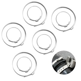 Set of 10 stainless steel CV axle cuffs clamps for most cars, pipe clamps, hose clamps, stainless steel, adjustable clamp clamps for easy installation and secure locking