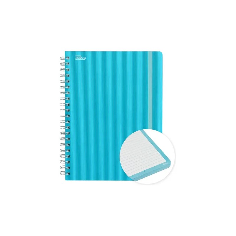 Cuaderno Profesional Arcoíris 100h Pasta Dura 6 Pzas
