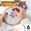 LOVIMAG Embroidery Floss 60 Skeins Per Pack for Cross Stitch
