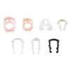 Durlo 70 Pcs Automotive Fuel Line Retaining Clips Kit, Nylon