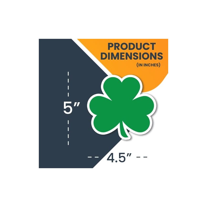 Magnet Me Up: Green Shamrock St. Patrick's Day Magnet Decal