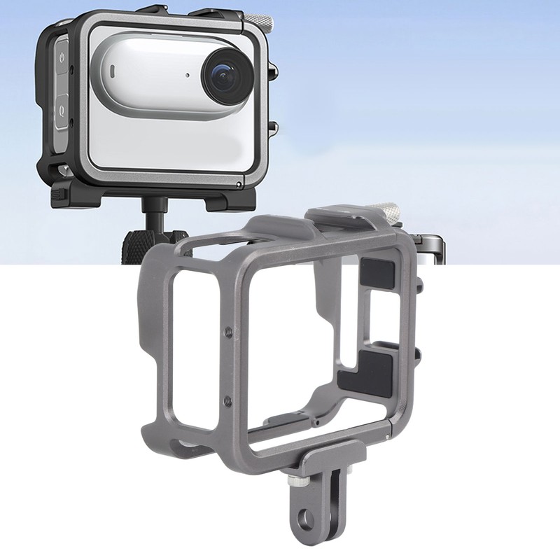 Camera Full Cage for Insta360 GO 3 Aluminum Alloy Action