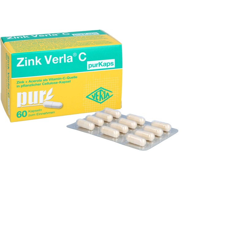 Zinc Verla C Purkaps, Pack of 60