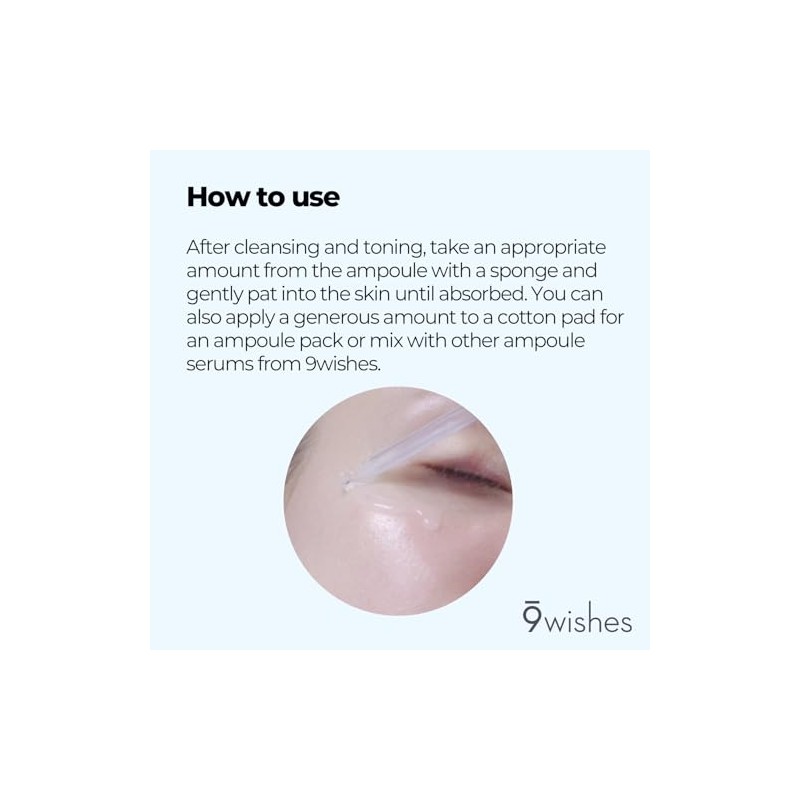 9 wishes [9wishes] Hydra Skin Ampule Suero 0.85Fl. Oz, e25