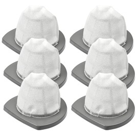 KEEPOW 2033 Vacuum Filter Replacement for Bissell Featherweight Stick Lightweight Bagless Vacuum 2033, 20331, 20333, 20336, 20339, 2033M, 6 Pack, Replace Part# 1611508