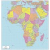 MapSherpa: Africa Political Wall Map - 24 x 25 inch