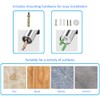 Set of 2 Door Stoppers Floor Stainless Steel Door Stopper