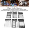 6 Bags Scrapbook Frames Retro Assorted Styles Durable PET for