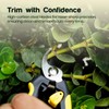 Ergonomic Compact Bypass Pruner – Heavy Duty Rust-Resistant Garden Secateurs
