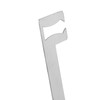 Stainless Steel Chicken Stand Removable Portable MotorcycleShape BBQ Roaster Stand