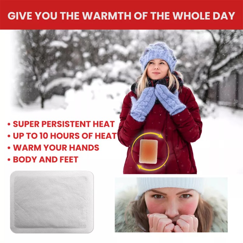 Unbranded 60 PCS Hand Warmer + Body SUPER Warmers 18-hour