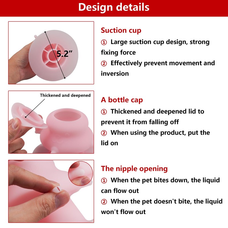 Puppy Bottle, Kitten Bottle, Multiple Puppy Kitten (Pink)