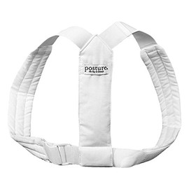 Swedish Posture r Posture Trainer and Straightener Classic, White, M/L