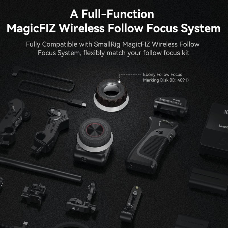 SMALLRIG Follow Focus Marking Disk (Wooden) for SMALLRIG Wireless Handwheel