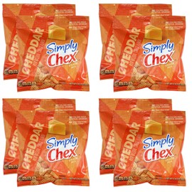 ChexMix Cheddar 0.92oz Bags (8 Pack), Snack Mix, Snack Packs, The Hampton Candy Company