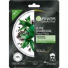 Garnier SkinActive Pure Charcoal Tissue Face Mask Black Tea 5x