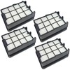 4 Pack HEPA Exhaust 440005573 Filters Replacement for Hoover UH71250
