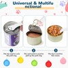 Uiifan 8 Pcs Pet Food Can Supplies Set 5 Pcs