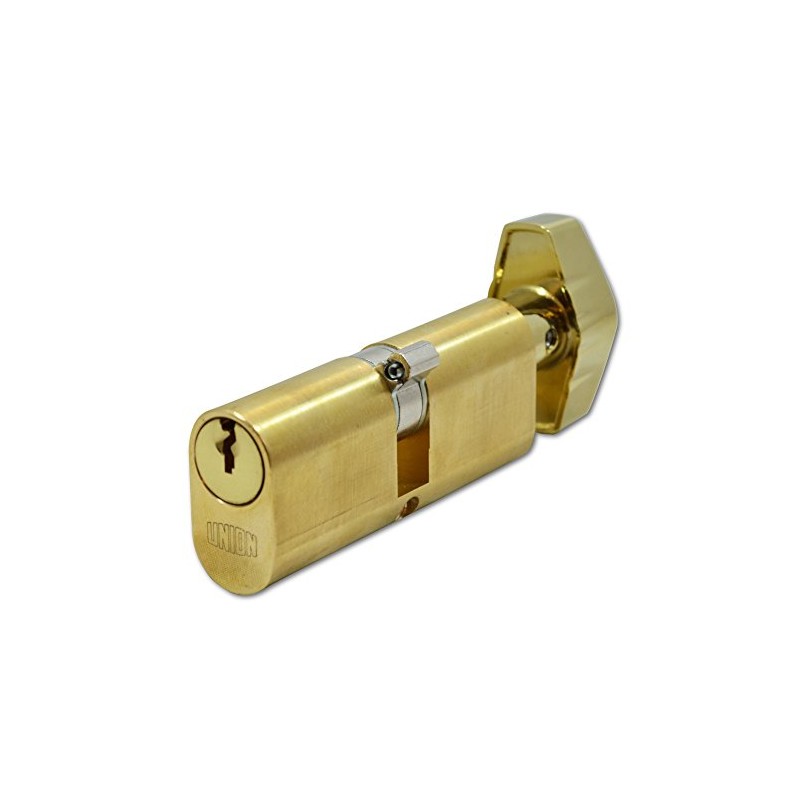 UNION 2X13 Oval Key & Turn Cylinder - 74mm 37/T37
