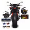 HERMOHERMO Direcciónales Led Motocicleta Secuencial Doble Función 2pz