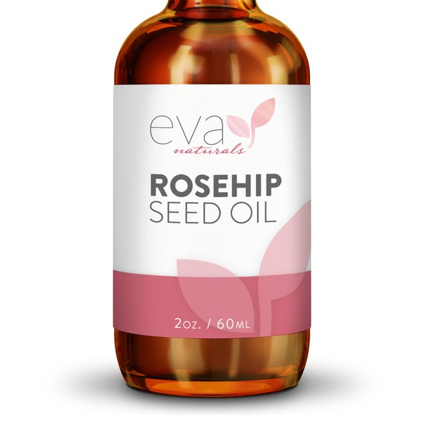 Pure Rosehip Seed Oil (2 Fl Oz)- Rosehip Oil for Face Aids Stretch Mark and Scar Removal - Facial Oil Reduces Inflammation, Collagen for Radiant Skin - Face Oil - Best Rose Hip Oil for Face