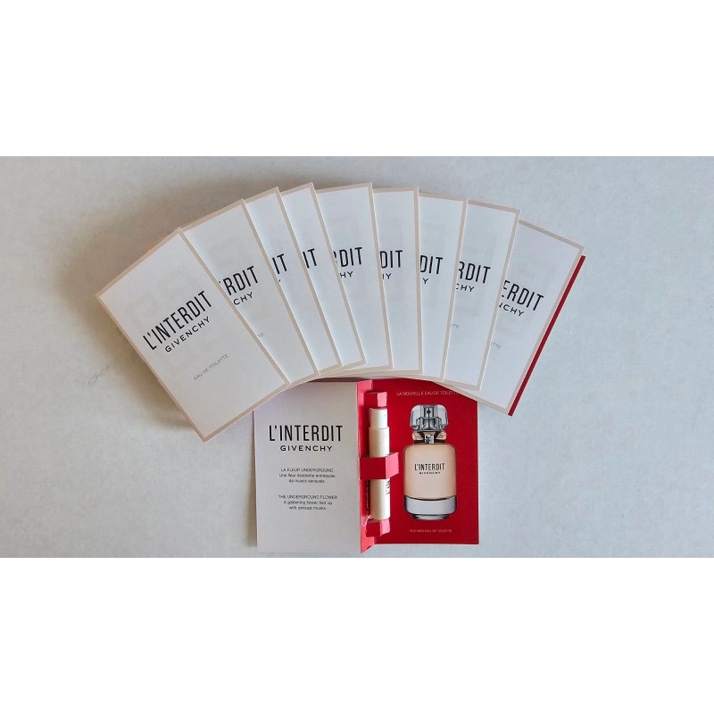 Givenchy L'Interdit by Givenchy Eau De Toilette 10 Pcs. Spray