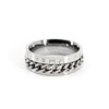 Generic Luxfancy Anillo Viking de runas vikingas de acero inoxidable