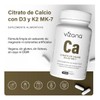 Citrato De Calcio De 150 Caps-530 Mg Vizana Nutrition