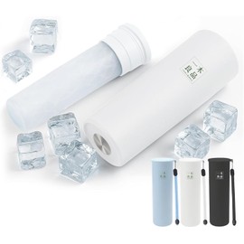 2026 Instant Mini Ice Pack - 4°F (-20°C), Portable Ice Bag, Vacuum Insulation, Rapid Cooling, For Both Cold & Temperature, Can Be Used Repeatedly, Portable Ice Packs, Heat Protection, Sports, Stainless Steel, Vacuum Insulated Construction (White)