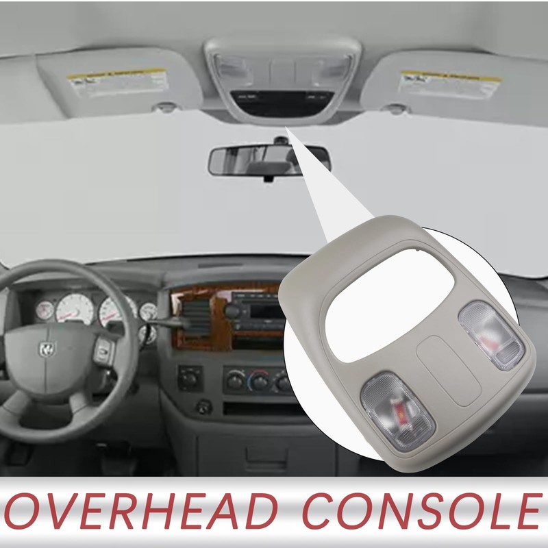 TQPONLY Upgraded Dome Map LED Reading Light Lamp Overhead Console