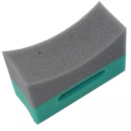 Hi-Tech Contour Tire Dressing Applicator Sponge Gloss Shine Protectant TDA1