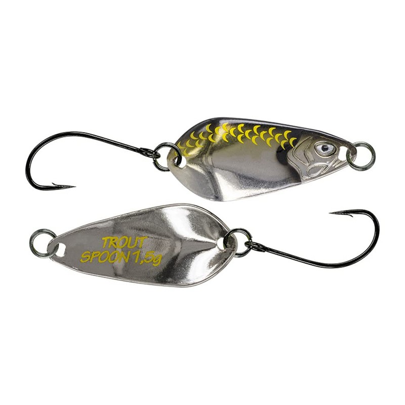 Artificial Trout Spoon 5 g, orange