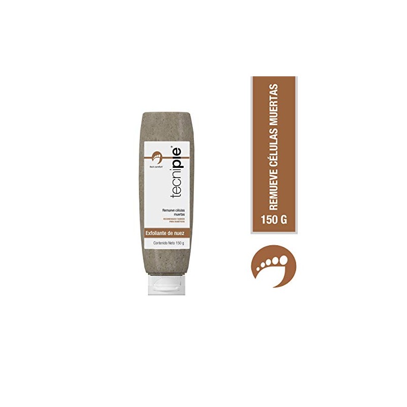 Tecnipie Exfoliante de Nuez Remueve Células Muertas 150g