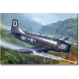 Sword SWD72151 1/72 Korean War AD-3/4 Sky Radar (Early Model) Plastic Model