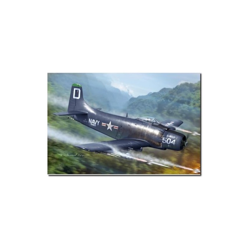 Sword SWD72151 1/72 Korean War AD-3/4 Sky Radar (Early Model)