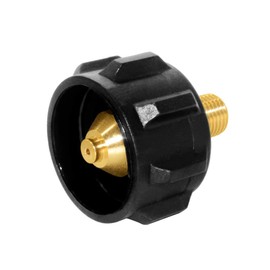 Hooshing QCC1 Propane Adapter Propane Gas Fitting with 1/4" Hose Barb Regulator Valve Fittings