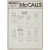 McCall's Patterns M5893 Misses'/Women's Dresses in 4 Lengths, Size RR