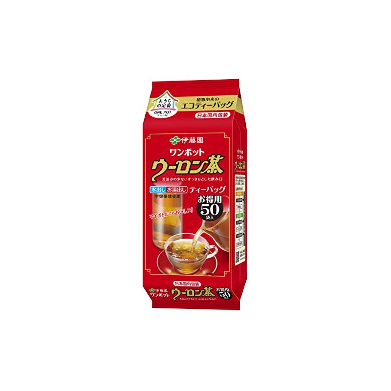 Itoen One Pot Oolong Tea (Eco Tea Bag), 0.1 oz