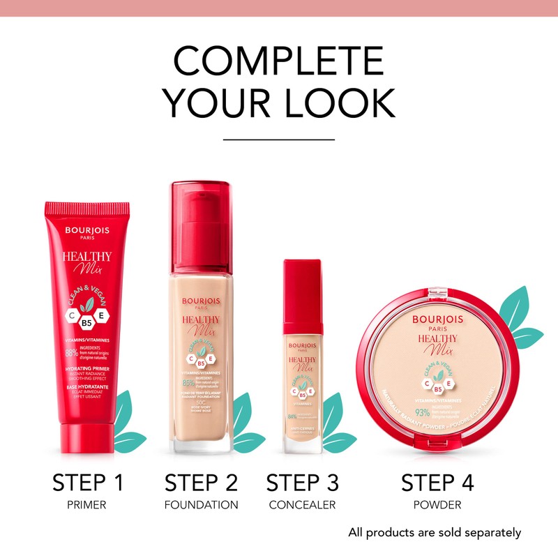 BOURJOIS Paris Healthy Mix Clean & Vegan Naturally Radiant Powder