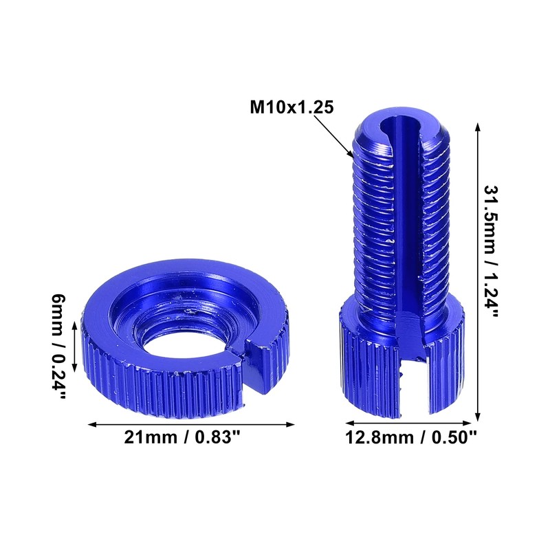 X AUTOHAUX 1 Pcs M10 Brake Clutch Cable Line Adjuster